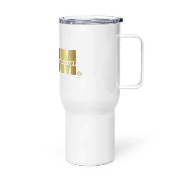 travel mug with a handle white oz left edcfe jpg